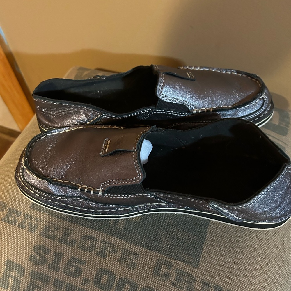 Ariat Silver Flats Classic Loafers